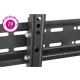 Pasukamas LED/LCD TV laikiklis, juodas VESA: 75x75,100x100,200x100,200x200