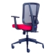 Ergonominė kėdė "Dalarö" su tinklelio atlošu bei aptraukta aukštos kokybės audiniu, minkšto poliuretano sėdyne, juoda