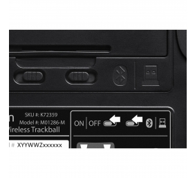 Kensington Expert Mouse K72359WW Belaidė Pelė su rutuliniu manipuliatoriumi, Juoda