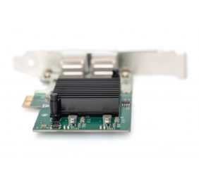 Digitus | Gigabit Ethernet PCI Express Card, 2-port 32-bit, low profile bracket, Intel chipset | DN-10132