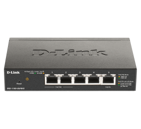 D-Link | 5-Port Gigabit PoE Smart Managed Switch and PoE Extender | DGS-1100-05PDV2 | Web managed | Desktop | Power supply type External