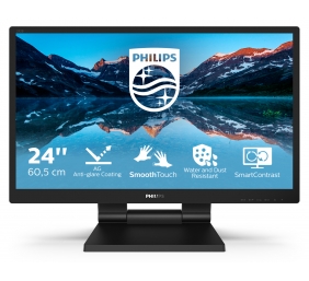 Philips | LCD monitor | 242B9TL | 24 " | IPS | FHD | 16:9 | 60 Hz | 5 ms | Touchscreen | 1920 x 1080 pixels | 250 cd/m² | HDMI ports quantity 1 | Black