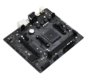 ASRock | A520M-HDV | Processor family AMD | Processor socket AM4 | DDR4 DIMM | Memory slots 2 | Supported hard disk drive interfaces 	SATA, M.2 | Number of SATA connectors 4 | Chipset AMD A520 | Micro ATX