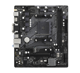 ASRock | A520M-HDV | Processor family AMD | Processor socket AM4 | DDR4 DIMM | Memory slots 2 | Supported hard disk drive interfaces 	SATA, M.2 | Number of SATA connectors 4 | Chipset AMD A520 | Micro ATX