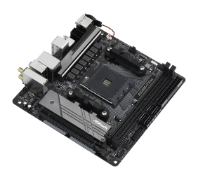 ASRock A520M-ITX/AC | Processor family AMD | Processor socket AM4 | DDR4 | Supported hard disk drive interfaces SATA, M.2 | Number of SATA connectors 4