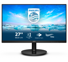 Philips | 272V8LA/00 | 27 " | FHD | 1920 x 1080 pixels | VA | 16:9 | Black | 4 ms | 250 cd/m² | Headphone out | HDMI ports quantity 1 | 75 Hz