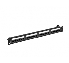 LANBERG patch panel 24port 1U cat.6A UTP
