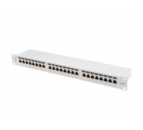 LANBERG patch panel 24port 1U cat.6A FTP