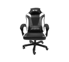 Fury Gaming Chair Fury Avenger M+ PU Leather | Black/White