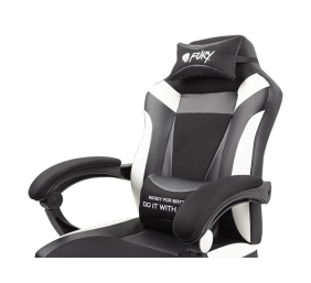 Fury Gaming Chair Fury Avenger M+ PU Leather | Black/White