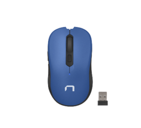 Natec Mouse, Toucan, Wireless, 1600 DPI, Optical, Blue/White | Natec | Mouse | Optical | Wireless | Blue/White | Toucan