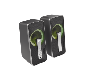 Genesis | Computer Speaker | Helium 100BT RGB | Bluetooth | Silver/Black | Gaming Speakers | Wireless connection