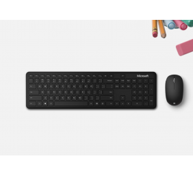 Microsoft | Keyboard and Mouse BG/Y | BLUETOOTH DESKTOP | Keyboard and Mouse Set | Wireless | Mouse included | Batteries included | EN | Bluetooth | Matte black | 461.6 g | Numeric keypad | Wireless connection