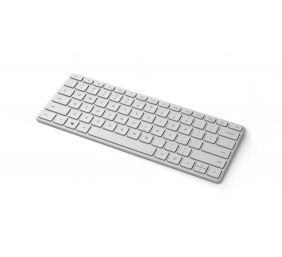 Microsoft | Designer Compact Keyboard | Compact Keyboard | Wireless | US | Bluetooth | Glacier | 288 g | Wireless connection