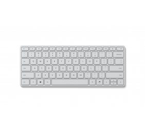 Microsoft | Designer Compact Keyboard | Compact Keyboard | Wireless | US | Bluetooth | Glacier | 288 g | Wireless connection