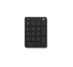 Microsoft | Numeric Keypad | MS NUMBER PAD | Numeric Keypad | Wireless | Batteries included | N/A | Bluetooth | Black | 81 g | Wireless connection