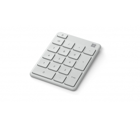 Microsoft | Numeric Keypad | MS NUMBER PAD | Numeric Keypad | Wireless | Batteries included | N/A | Bluetooth | Glacier | 81 g | Wireless connection