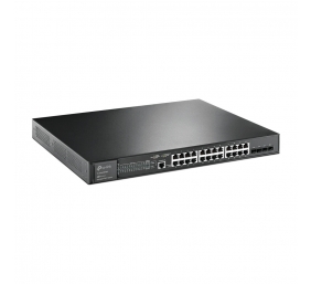 TP-Link TL-SG3428XMP JetStream 24Port Gigabit &amp; 4Port 10GE SFP+ L2+ Managed Šakotuvas su 24Port PoE+