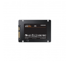 Samsung | SSD | 870 EVO | 2000 GB | SSD form factor 2.5" | SSD interface SATA III | Read speed 560 MB/s | Write speed 530 MB/s