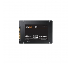 Samsung | SSD | 870 EVO | 2000 GB | SSD form factor 2.5" | Solid-state drive interface SATA III | Read speed 560 MB/s | Write speed 530 MB/s