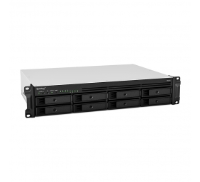 Synology | Rack NAS | RS1221+ | Up to 8 HDD/SSD Hot-Swap | AMD Ryzen | Ryzen V1500B Quad Core | Processor frequency 2.2 GHz | 4 GB | DDR4