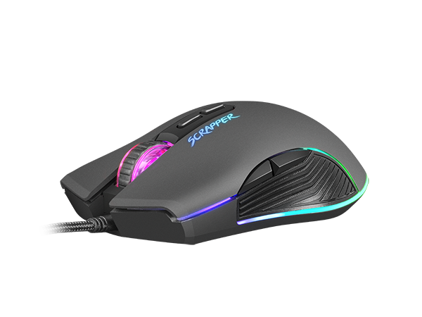 Fury | Gaming Mouse | Fury Scrapper | Wired | Optical | Gaming Mouse | Black | Yes