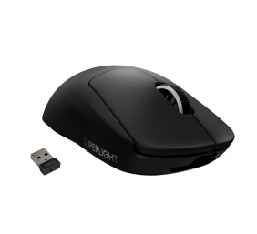 Logitech G PRO X SUPERLIGHT Belaidė žaidimų pelė, RF Wireless, 25600 DPI, Juoda