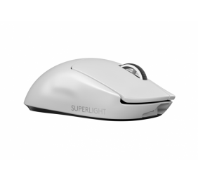 Logitech G PRO X SUPERLIGHT Belaidė žaidimų pelė, RF Wireless, 25600 DPI, Balta