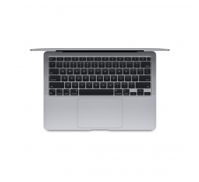 Apple MacBook Air Space Grey, 13.3 ", IPS, 2560 x 1600, Apple M1, 8 GB, SSD 256 GB, Apple M1 7-core GPU, Without ODD, macOS, 802.11ax, Bluetooth version 5.0, Keyboard language Swedish, Keyboard backlit, Warranty 12 month(s), Battery warranty 12 month(s), 