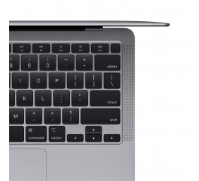 Apple MacBook Air Space Grey, 13.3 ", IPS, 2560 x 1600, Apple M1, 8 GB, SSD 256 GB, Apple M1 7-core GPU, Without ODD, macOS, 802.11ax, Bluetooth version 5.0, Keyboard language Swedish, Keyboard backlit, Warranty 12 month(s), Battery warranty 12 month(s), 