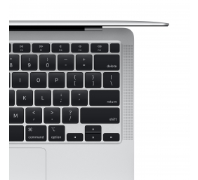 Apple | MacBook Air | Silver | 13.3 " | IPS | 2560 x 1600 | Apple M1 | 8 GB | SSD 256 GB | Apple M1 7-core GPU | GB | Without ODD | macOS | 802.11ax | Bluetooth version 5.0 | Keyboard language English | Keyboard backlit | Warranty 12 month(s) | Battery wa