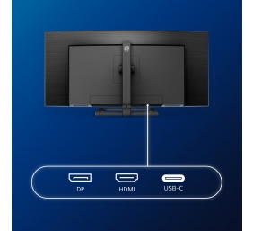 Philips | UltraWide LCD Monitor | 346E2CUAE | 34  " | VA | WQHD | 21:9 | 100 Hz | 4 ms | 3440 x 1440 | 300 cd/m² | HDMI ports quantity 1 | Black | Warranty 36 month(s)