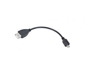 LANBERG usb micro-B M USB-A F 2.0 cable