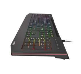 Genesis | LITH 400 | Black | Gaming keyboard | Wired | RGB LED light | US