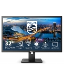 Philips | LCD monitor with PowerSensor | 325B1L/00 | 31.5 " | IPS | QHD | 16:9 | 75 Hz | 4 ms | 2560 x 1440 pixels | 250 cd/m² | Audio output | HDMI ports quantity 2 | Black
