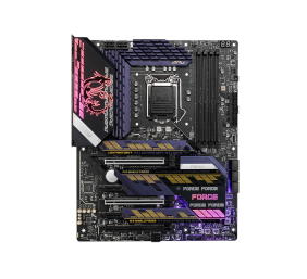 MSI | MPG Z590 GAMING FORCE | Processor family Intel | Processor socket  LGA1200 | DDR4 DIMM | Memory slots 4 | Supported hard disk drive interfaces 	SATA, M.2 | Number of SATA connectors 6 | Chipset Intel Z590 | ATX