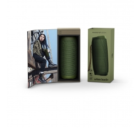 Energy Sistem Urban Box 5+ Army 2.0 20W, TWS, Bluetooth 5.0, USB/microSD MP3 player, FM Radio | Energy Sistem | Speaker | Urban Box 5+ | 20 W | Bluetooth | Army | Portable | Wireless connection