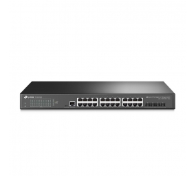 TP-Link TL-SG3428X 24-Port Gigabit L2+ Managed Šakotuvas su 4 10GE SFP+ Slots