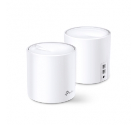 TP-LINK | AX1800 Whole Home Mesh Wi-Fi 6 System | Deco X20 (2-pack) | 802.11ax | 1201+574 Mbit/s | 10/100/1000 Mbit/s | Ethernet LAN (RJ-45) ports 2 | Mesh Support Yes | MU-MiMO Yes | No mobile broadband | Antenna type 4xInternal per Deco uni
