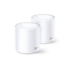 TP-LINK | AX1800 Whole Home Mesh Wi-Fi 6 System | Deco X20 (2-pack) | 802.11ax | 1201+574 Mbit/s | 10/100/1000 Mbit/s | Ethernet LAN (RJ-45) ports 2 | Mesh Support Yes | MU-MiMO Yes | No mobile broadband | Antenna type 4xInternal per Deco uni
