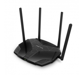 Mercusys | AX1800 Dual-Band WiFi 6 Router | MR70X | 802.11ax | 1201+574 Mbit/s | 10/100/1000 Mbit/s | Ethernet LAN (RJ-45) ports 3 | Mesh Support No | MU-MiMO Yes | No mobile broadband | Antenna type 4xFixed