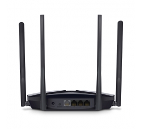 Mercusys | AX1800 Dual-Band WiFi 6 Router | MR70X | 802.11ax | 1201+574 Mbit/s | 10/100/1000 Mbit/s | Ethernet LAN (RJ-45) ports 3 | Mesh Support No | MU-MiMO Yes | No mobile broadband | Antenna type 4xFixed