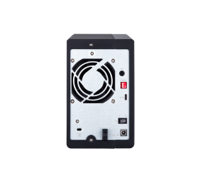 QNAP 2 Bay USB Type-C Direct Attached Storage with Hardware RAID | TR-002 | Micro | 6 GB | Black