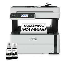 Epson | Multifunctional printer | EcoTank M3180 | Inkjet | Mono | All-in-one | A4 | Wi-Fi | Grey