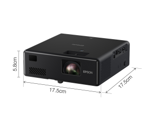 Epson | EF‑11 | Full HD (1920x1080) | 1000 ANSI lumens | Black | Lamp warranty 12 month(s)