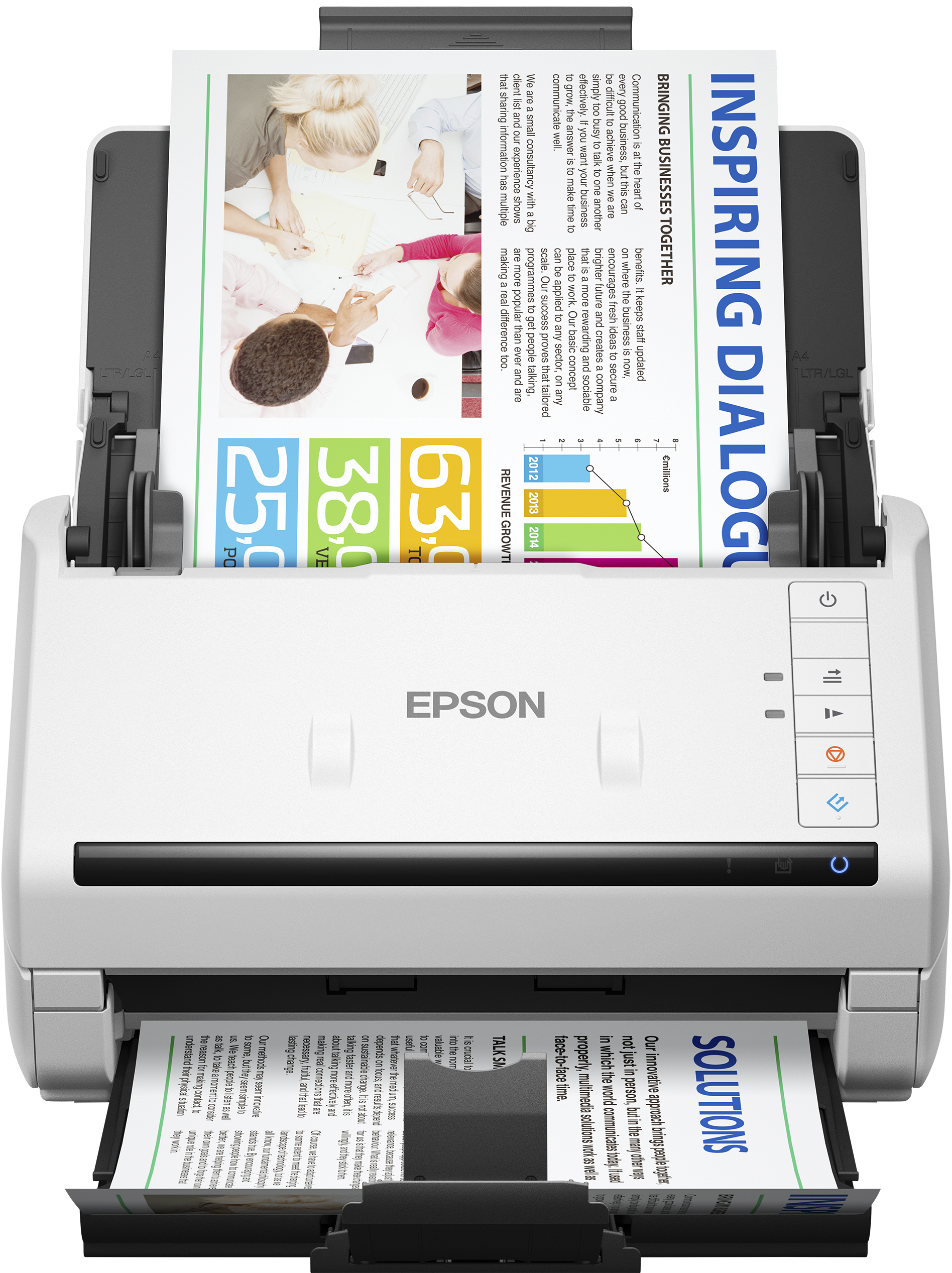 Epson WorkForce DS-770II Skeneris A4 Spalvotas 45 ppm 600x600 DPI, Duplex, ADF, USB