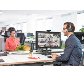 Logitech Zone Wireless MS Teams Belaidės ausinės, Bluetooth, Graphite
