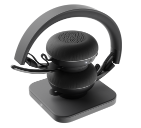 Ausinės bevielės Logitech Zone Wireless Teams GRAPHITE (981-000854), pilkos