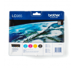 Brother LC985VALBP | Ink cartridge | Magenta, Black, Cyan, Yellow