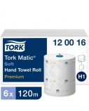 Ruloninis rankšluostinis popierius Tork Advanced Matic H1, 2 sl., 21cmx120m, 6 vnt.